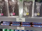 Key Ring with Trolley Coin