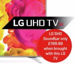 LG 43UH650V 4K UHD TV - &pound;699