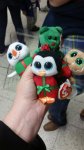 TY beanie babies Christmas