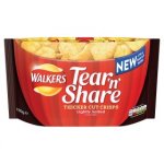 Walkers Tear 'n' Share Lightly Salted Crisps 150g scanning