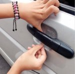 4 pcs Universal Invisible Car door Handle Stickers Car Sticker Protection Protector Film Scratches Resistant Cover