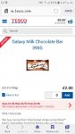 Galaxy chocolate bar 390g