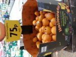 Medium pumpkins large pumpkins £1.50