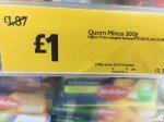 Quorn mince 300g quorn sausages 336g (8 in a pack) £1 also nuggets and fillets