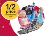 Half price toys