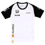 Mclaren Alonso boys T Shirt in white and black