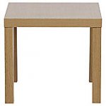 Campus Side Table in Oak Effect C&C @ Tesco Direct + Fraser Oak or Walnut Effect CD / DVD Storage (Height 109cm)