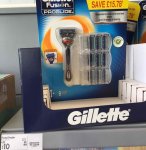 Gillette Fusion Pro Glide with 10 blades