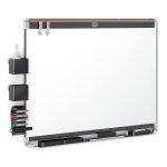 Nobo Prestige 600 x 900 mm Magnetic Enamel Whiteboard with Black Aluminium Trim