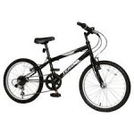Terrain Hallam 20" Kids 6 Speed Mountain Bike in Black