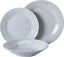 12 Piece Porcelain Dinner Set - White