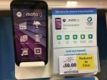 Tesco Mobile Moto G Black 4G Lite 3rd Gen PAYG then £99 instore