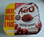 8 Pack Aero Milk Choc Bubbly Mousse (2 x 236g)