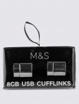 Just got cheaper! M&S 8GB USB drive cufflinks! then £10, C&C