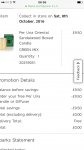 Free M&S Per Una Candle Sparks card holder
