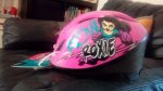Girls bike helmet