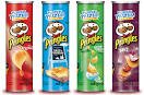Pringles salt and vinegar, bbq, sour cream or ready salted flavour 190g