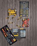 Large Toolbox with essential DIY tools