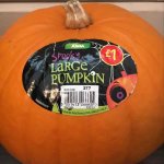 Spooky Large Pumpkins / Medium Pumpkins - 50p