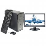 New Zoostorm 7251-0089 18.5" Monitor + Tower Bundle Intel 8GB 1TB Windows 10