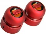 XMI X-Mini Max Duo Portable Mini Speakers RED Sold by Quality R Us