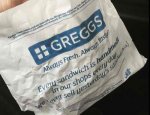 free Greggs pasty! 