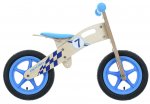 Apollo Wooden Balance Bike - 7 PINK/BLUE