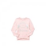 Girls Pink Unicorn Glitter Slogan Sweatshirt ages 5 - 14yrs C&C