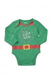 Baby Elf & Snowman Long Sleeve Bodysuits sizes - 18mths C&C