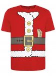 Men's 100% Cotton Christmas Santa T-shirt C&C