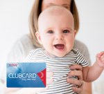 Free 100 Tesco Clubcard Points and free life insurance for 1 year (and more offers) if you've a child under 5