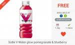 FREEBIE: SoBe V Water Pomegranate & Blueberry (500ml) via Checkoutsmart App - £1.00 @ Asda; £1.45 @ Tesco: 