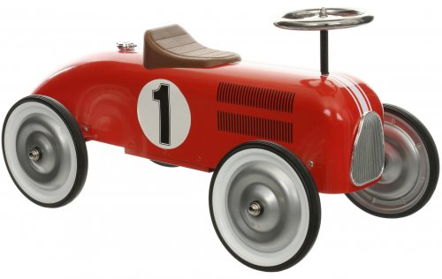 Halfords Retro Racing Car Ride On Car - £39 @ Halfords - Smug Deals UK