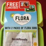 FREE LUNCHBOX* When you buy 2 packs Original/Light Flora 500G