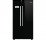 BEKO ASL141B American-Style Fridge Freezer Black