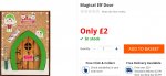 Magical Christmas Elf Door £2.00 - The Works