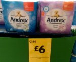 Andrex 18 Pack Toilet Rolls