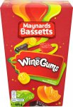 4 Cartons - Wine Gums 460g - Liquorice Allsorts 460g - Swizzles 350g - Quality Streets 265g - Celebrations 245g - Roses 187g - Heroes 185g