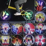 LED Programmable Bicycle Spoke Lights using code
