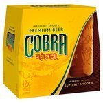 Cobra beer bottles 2 x 12 330ml