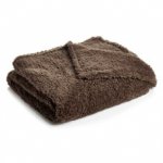 Super Soft Teddy Throw 200cm x 200cm in Brown or Mink Online also Black C&C