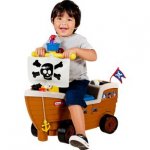 Little Tikes Play 'n' Scoot Pirate Ship Playset C&C