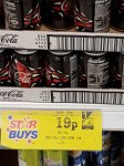 Coke zero 330ml cans