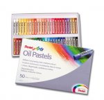 Pentel oil pastels pack of 50, add on item