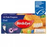 3 x Birds Eye 12 cod fish fingers frozen with MyPicks