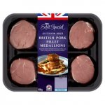Fresh pork medallion thick burgers - extra special