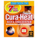 Cura Heat Back & Shoulder Pain 7 patches Lloyds Pharmacy online and instore