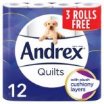 Andrex Comfort Quilted Toilet Rolls 12 for the price of 9 now 2 packs of 12