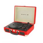 Bush Classic Turntables with line out - in Teal, Red or Brown