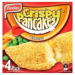 Findus 4 pack crispy pancakes cheese